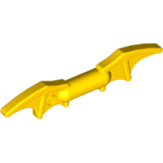 Minifigure, Weapon Batman Bat-a-Rang (2 Bat Wings with Bar in Middle)