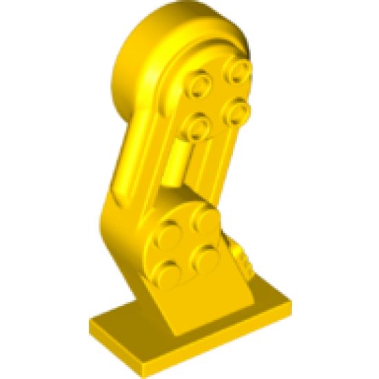 Large Figure Part Leg Left with Pin