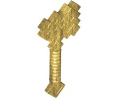 Minifigure, Utensil Axe Pixelated (Minecraft)