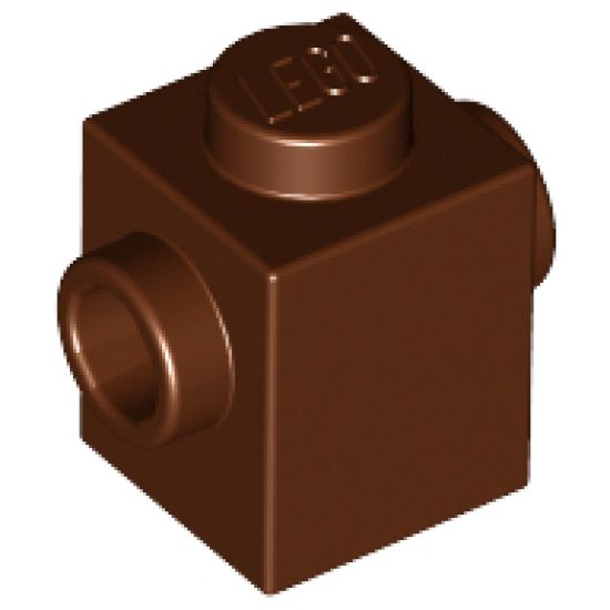 Brick, Modified 1 x 1 with Studs on 2 Sides, Opposite