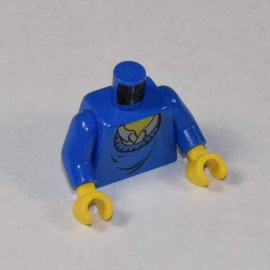 Torso Harry Potter Ron Pattern / Blue Arms / Yellow Hands