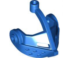 Minifigure, Headgear Accessory Visor Pointed