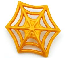 Minifigure, Weapon Web Effect, Medium, Bar on Back