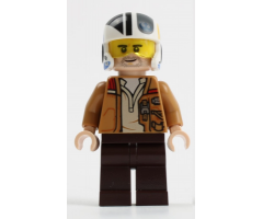 Poe Dameron (Medium Nougat Jacket, Helmet)