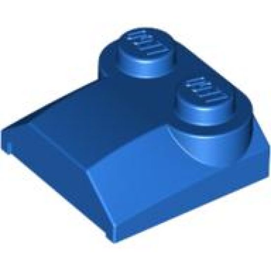 Slope, Curved 2 x 2 x 2/3 with Two Studs and Curved Sides, Lip End