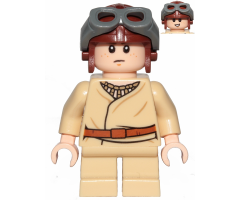 Anakin Skywalker (Short Legs, Reddish Brown Aviator Cap)