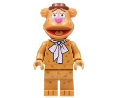 Fozzie Bear, The Muppets (Minifigure Only without Stand and Accessories)