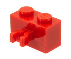 Brick, Modified 1 x 2 with Split U Clip Thick (Vertical Grip)