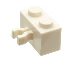 Brick, Modified 1 x 2 with Split U Clip Thick (Vertical Grip)