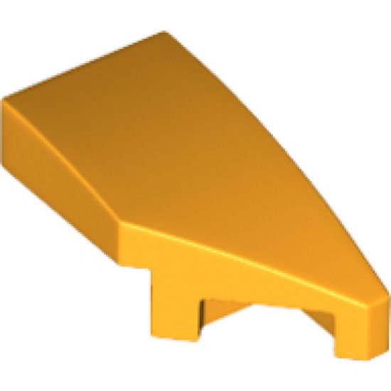 Wedge 2 x 1 with Stud Notch Right
