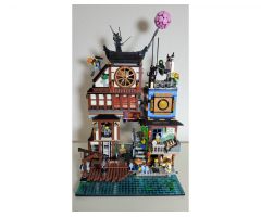 70657 Ninjago City Docks rearranged on 32x32