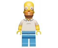 Homer Simpson, The Simpsons, Series 1 (Minifigure Only without Stand and Accessories)