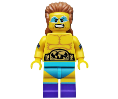 Wrestling Champion, Series 15 (Minifigure Only without Stand and Accessories)