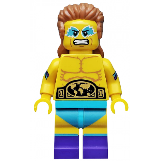 Wrestling Champion, Series 15 (Minifigure Only without Stand and Accessories)