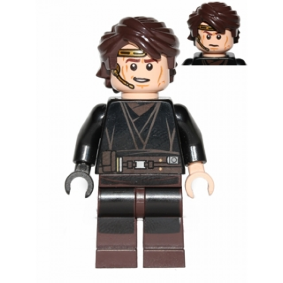 Anakin Skywalker (Dark Brown Legs, Headset)