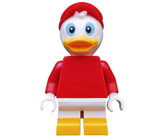 Huey Duck, Disney, Series 2 (Minifigure Only without Stand and Accessories)