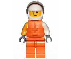 Jet Skier Female, 'VITA RUSH' Logo, Life Jacket