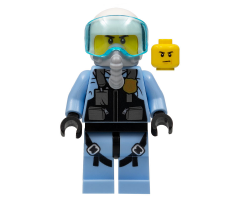Sky Police - Jet Pilot with Oxygen Mask