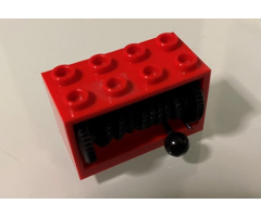 String Reel / Winch 2 x 4 x 2 Complete with String and Tow Ball