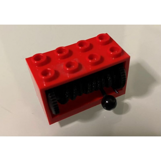 String Reel / Winch 2 x 4 x 2 Complete with String and Tow Ball