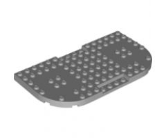 Brick, Modified 8 x 16 x 2/3 with 1 x 4 Indentations and 2 Rounded Corners