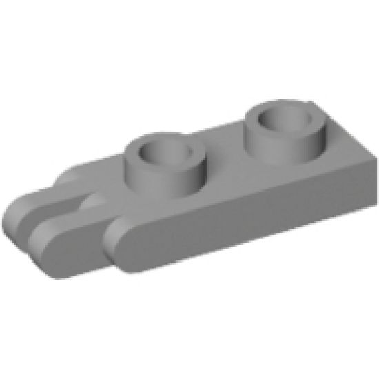 Hinge Plate 1 x 2 with 2 Fingers - Hollow Studs