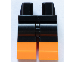 Hips and Legs with Orange Boots Pattern
