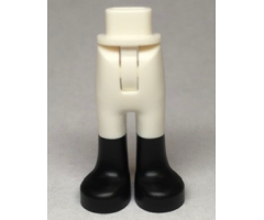 Mini Doll Hips and Trousers with Back Pockets with Black Boots Pattern - Thin Hinge