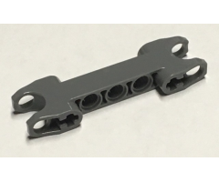 Technic, Connector Axle and Pin 2 x 7 with Two Ball Joint Sockets, Squared Ends, Open Side Axle Holes