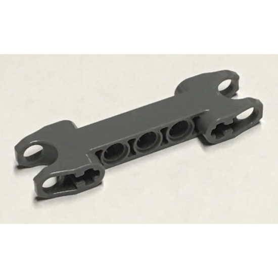 Technic, Connector Axle and Pin 2 x 7 with Two Ball Joint Sockets, Squared Ends, Open Side Axle Holes