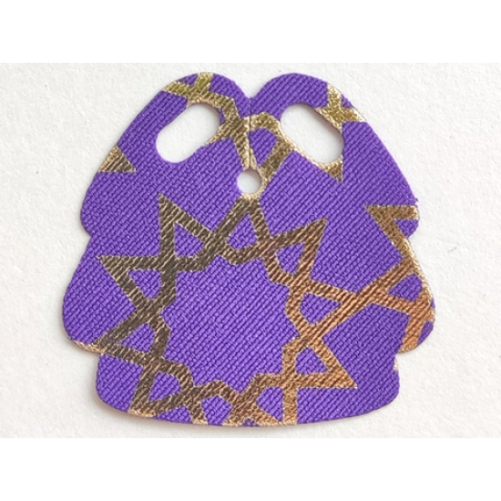 Mini Doll, Skirt Cloth Friends with Gold Stars Pattern