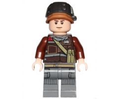 Rebel Trooper - Light Nougat Head, Helmet with Pearl Dark Gray Band (Private Calfor)