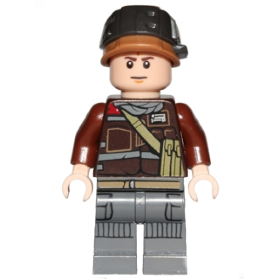 Rebel Trooper - Light Nougat Head, Helmet with Pearl Dark Gray Band (Private Calfor)