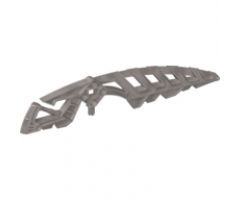 Bionicle Weapon Fire Greatsword / Shield Half (Toa Lhikan)