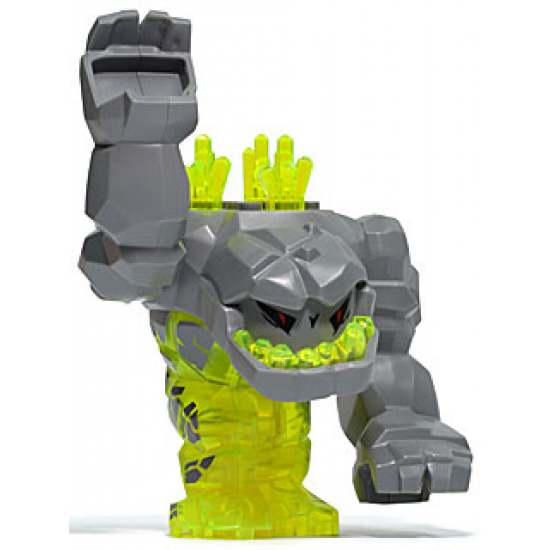 Geolix with 3 Crystals on Back (Rock Monster)