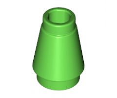 Cone 1 x 1 with Top Groove