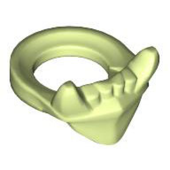 Minifigure Lower Jaw with Fangs