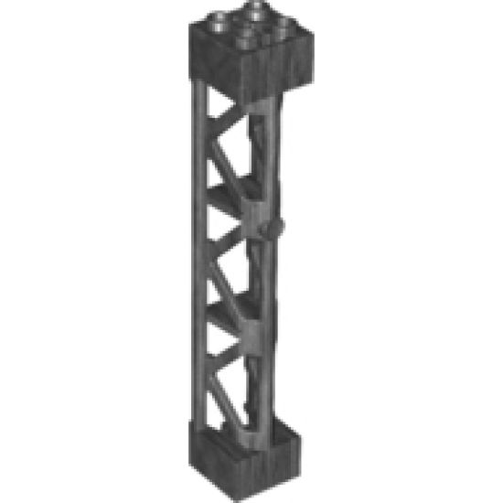 Support 2 x 2 x 10 Girder Triangular Vertical - Type 4 - 3 Posts, 3 Sections