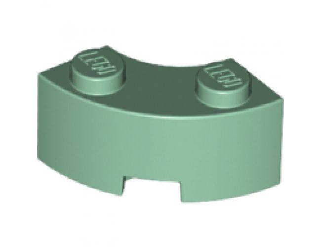 Brick, Round Corner 2 x 2 Macaroni with Stud Notch and Reinforced Underside