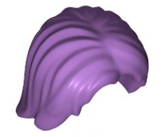 Minifigure, Hair Mid-Length Tousled with Center Part