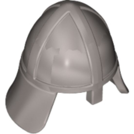 Minifigure, Headgear Helmet Castle with Neck Protector