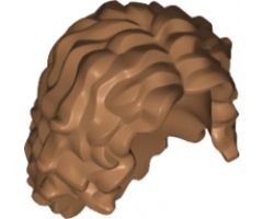 Minifigure, Hair Female Long Tousled with Center Part