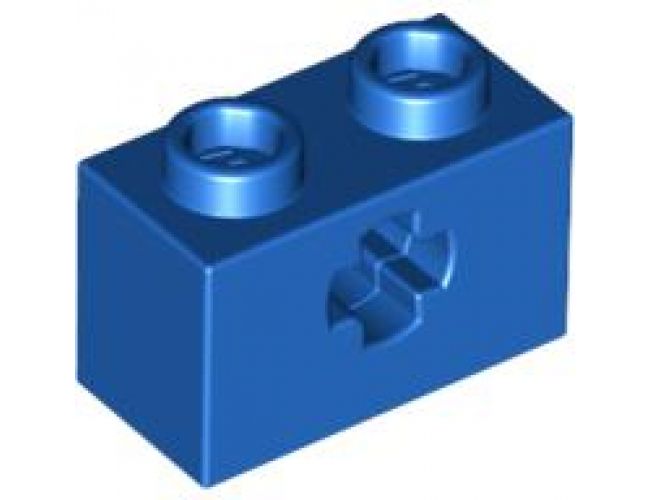 Technic, Brick 1 x 2 with Axle Hole