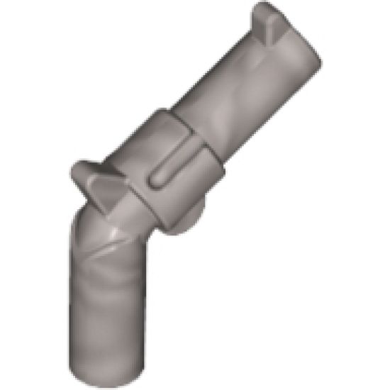 Minifigure, Weapon Gun, Pistol Revolver - Large Barrel