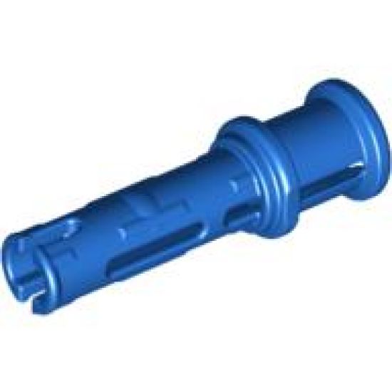 Technic, Pin 3L with Friction Ridges Lengthwise and Stop Bush