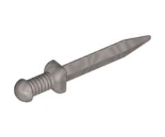 Minifigure, Weapon Sword, Roman Gladius with Thin Crossguard