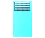 Glass for Window 1 x 4 x 6 with White Venetian Blinds Pattern (Sticker) - Set 41394