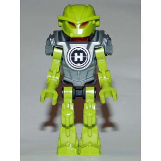 Hero Factory Mini - Breez - Flat Silver Armor