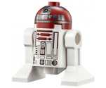 Astromech Droid, R4-P17 - Silver Band Around Dome, Black Outline Rectangles