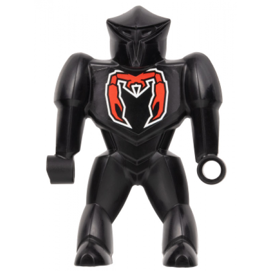 Knights Kingdom II - Nestle Promo Figure Vladek with Scorpion Pattern (Sticker)